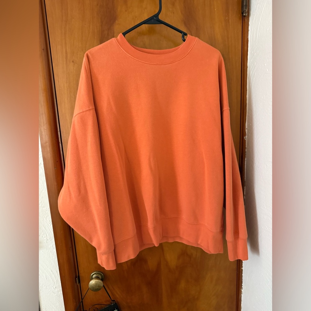 Women's Orange Crewneck